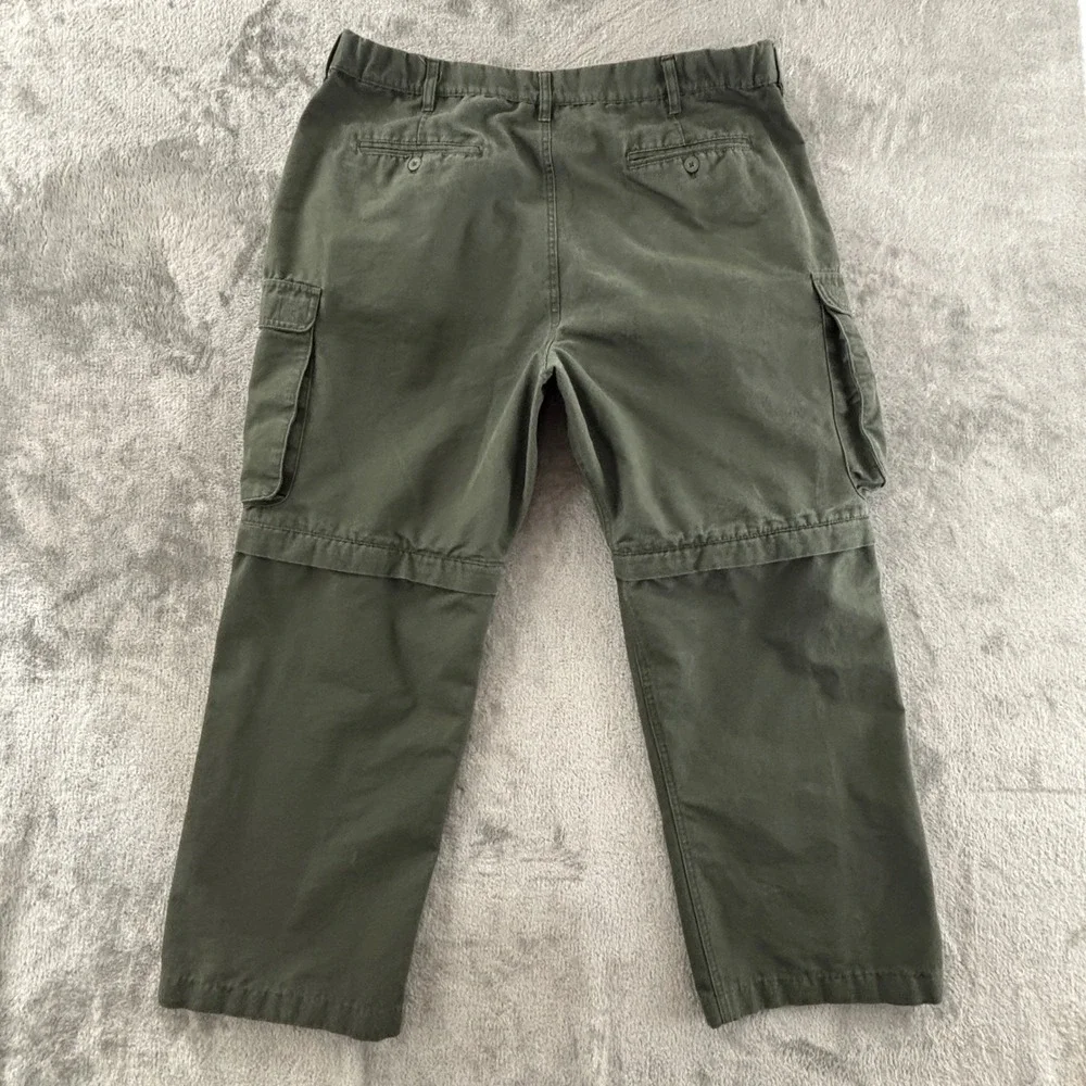 Boy Scouts of America Convertible‎ Cargo Uniform Pants Mens 40 Green Classic